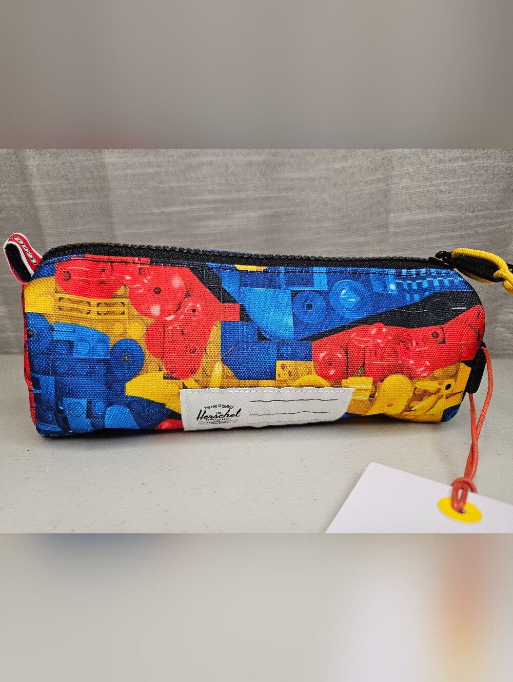 Herschel Supply Co. LEGO Settlement Pencil Case Scavenger Hunt Bricks New - Picture 6 of 12